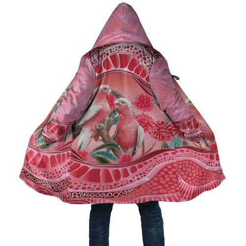 Indigenous Pink Galah Australia Cloak Australian Hakea Aboriginal Art Proud