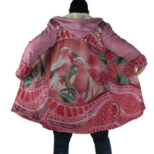 Indigenous Pink Galah Australia Cloak Australian Hakea Aboriginal Art Proud