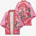 Indigenous Pink Galah Australia Kimono Australian Hakea Aboriginal Art Proud