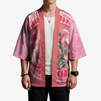 Indigenous Pink Galah Australia Kimono Australian Hakea Aboriginal Art Proud