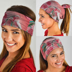 Indigenous Pink Galah Australia Neck Gaiter Australian Hakea Aboriginal Art Proud