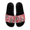 Indigenous Pink Galah Australia Slide Sandals Australian Hakea Aboriginal Art Proud