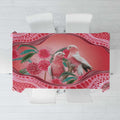 Indigenous Pink Galah Australia Tablecloth Australian Hakea Aboriginal Art Proud