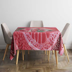 Indigenous Pink Galah Australia Tablecloth Australian Hakea Aboriginal Art Proud