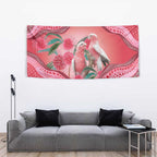 Indigenous Pink Galah Australia Tapestry Australian Hakea Aboriginal Art Proud
