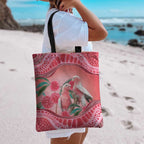Indigenous Pink Galah Australia Tote Bag Australian Hakea Aboriginal Art Proud