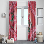 Indigenous Pink Galah Australia Window Curtain Australian Hakea Aboriginal Art Proud
