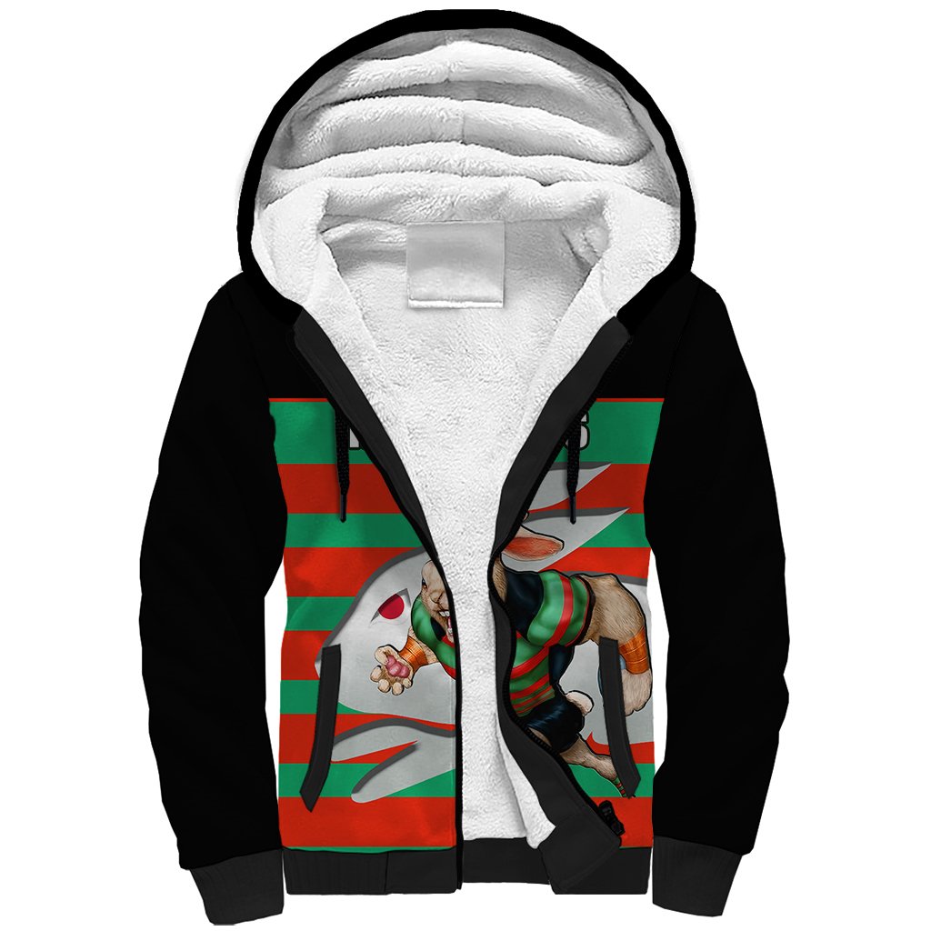 rabbitohs-rugby-2023-sherpa-hoodie-glory-glory-souths-unique