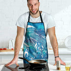 Kuri Dog Waka New Zealand Matariki Apron Ocean Sharks Maori Tattoo
