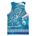 Kuri Dog Waka New Zealand Matariki Basketball Jersey Ocean Sharks Maori Tattoo