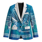 Kuri Dog Waka New Zealand Matariki Blazer Ocean Sharks Maori Tattoo