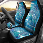 Kuri Dog Waka New Zealand Matariki Car Seat Cover Ocean Sharks Maori Tattoo