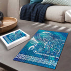 Kuri Dog Waka New Zealand Matariki Puzzle Ocean Sharks Maori Tattoo
