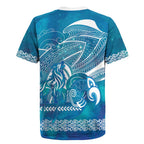Kuri Dog Waka New Zealand Matariki Rugby Jersey Ocean Sharks Maori Tattoo