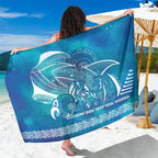 Kuri Dog Waka New Zealand Matariki Sarong Ocean Sharks Maori Tattoo