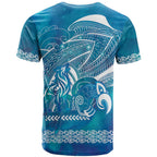 Kuri Dog Waka New Zealand Matariki T Shirt Ocean Sharks Maori Tattoo