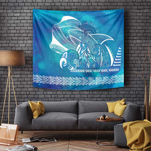 Kuri Dog Waka New Zealand Matariki Tapestry Ocean Sharks Maori Tattoo