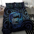 Tuna Eel New Zealand Matariki Bedding Set He Piko He Taniwha Maori Pattern
