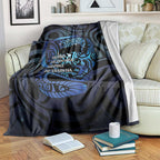 Tuna Eel New Zealand Matariki Blanket He Piko He Taniwha Maori Pattern