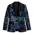 Tuna Eel New Zealand Matariki Blazer He Piko He Taniwha Maori Pattern