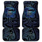 Tuna Eel New Zealand Matariki Car Mats He Piko He Taniwha Maori Pattern
