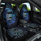 Tuna Eel New Zealand Matariki Car Seat Cover He Piko He Taniwha Maori Pattern