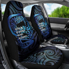 Tuna Eel New Zealand Matariki Car Seat Cover He Piko He Taniwha Maori Pattern