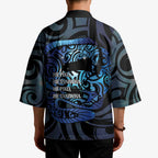 Tuna Eel New Zealand Matariki Kimono He Piko He Taniwha Maori Pattern