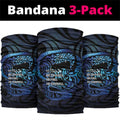 Tuna Eel New Zealand Matariki Neck Gaiter He Piko He Taniwha Maori Pattern