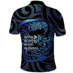 Tuna Eel New Zealand Matariki Polo Shirt He Piko He Taniwha Maori Pattern