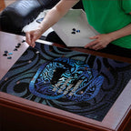 Tuna Eel New Zealand Matariki Puzzle He Piko He Taniwha Maori Pattern
