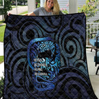 Tuna Eel New Zealand Matariki Quilt He Piko He Taniwha Maori Pattern