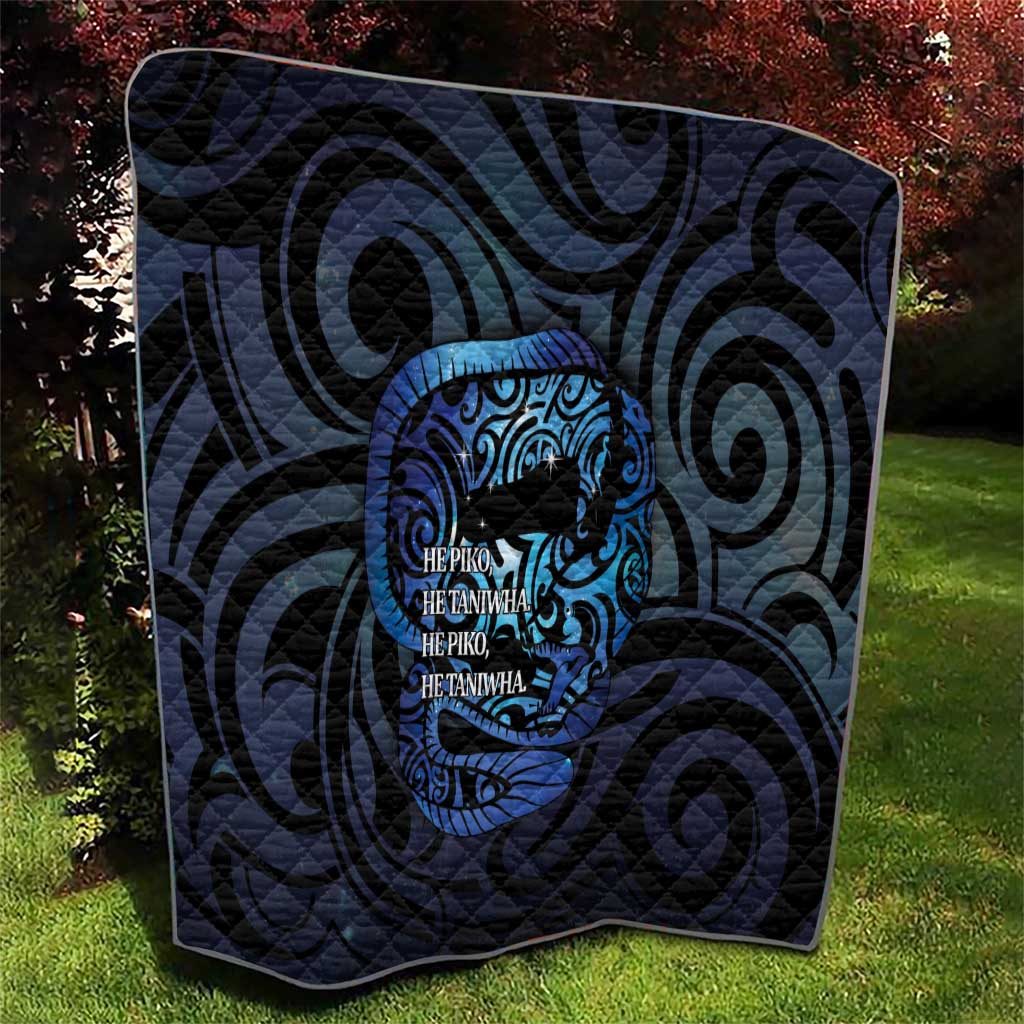 Tuna Eel New Zealand Matariki Quilt He Piko He Taniwha Maori Pattern