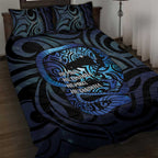 Tuna Eel New Zealand Matariki Quilt Bed Set He Piko He Taniwha Maori Pattern