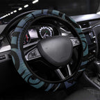 Tuna Eel New Zealand Matariki Steering Wheel Cover He Piko He Taniwha Maori Pattern