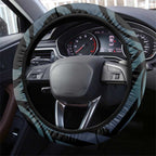 Tuna Eel New Zealand Matariki Steering Wheel Cover He Piko He Taniwha Maori Pattern