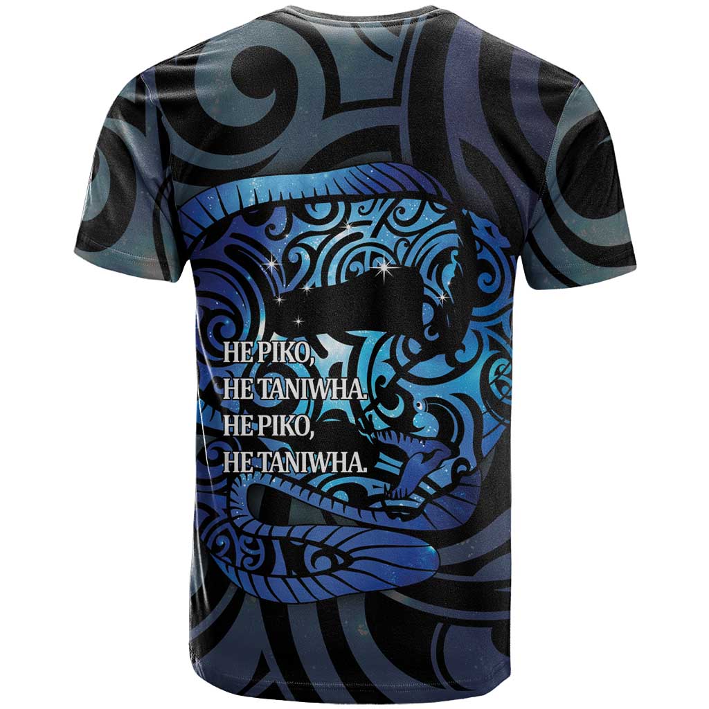 Tuna Eel New Zealand Matariki T Shirt He Piko He Taniwha Maori Pattern