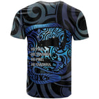 Tuna Eel New Zealand Matariki T Shirt He Piko He Taniwha Maori Pattern