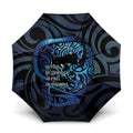 Tuna Eel New Zealand Matariki Umbrella He Piko He Taniwha Maori Pattern