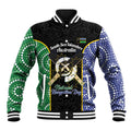 Personalised South Sea Islanders National Recognition Day Baseball Jacket Australia Aboriginal Vanuatu Pig Tusk