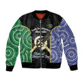 Personalised South Sea Islanders National Recognition Day Bomber Jacket Australia Aboriginal Vanuatu Pig Tusk