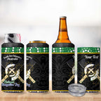 Personalised South Sea Islanders National Recognition Day 4 in 1 Can Cooler Tumbler Australia Aboriginal Vanuatu Pig Tusk