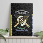 Personalised South Sea Islanders National Recognition Day Canvas Wall Art Australia Aboriginal Vanuatu Pig Tusk