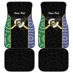 Personalised South Sea Islanders National Recognition Day Car Mats Australia Aboriginal Vanuatu Pig Tusk