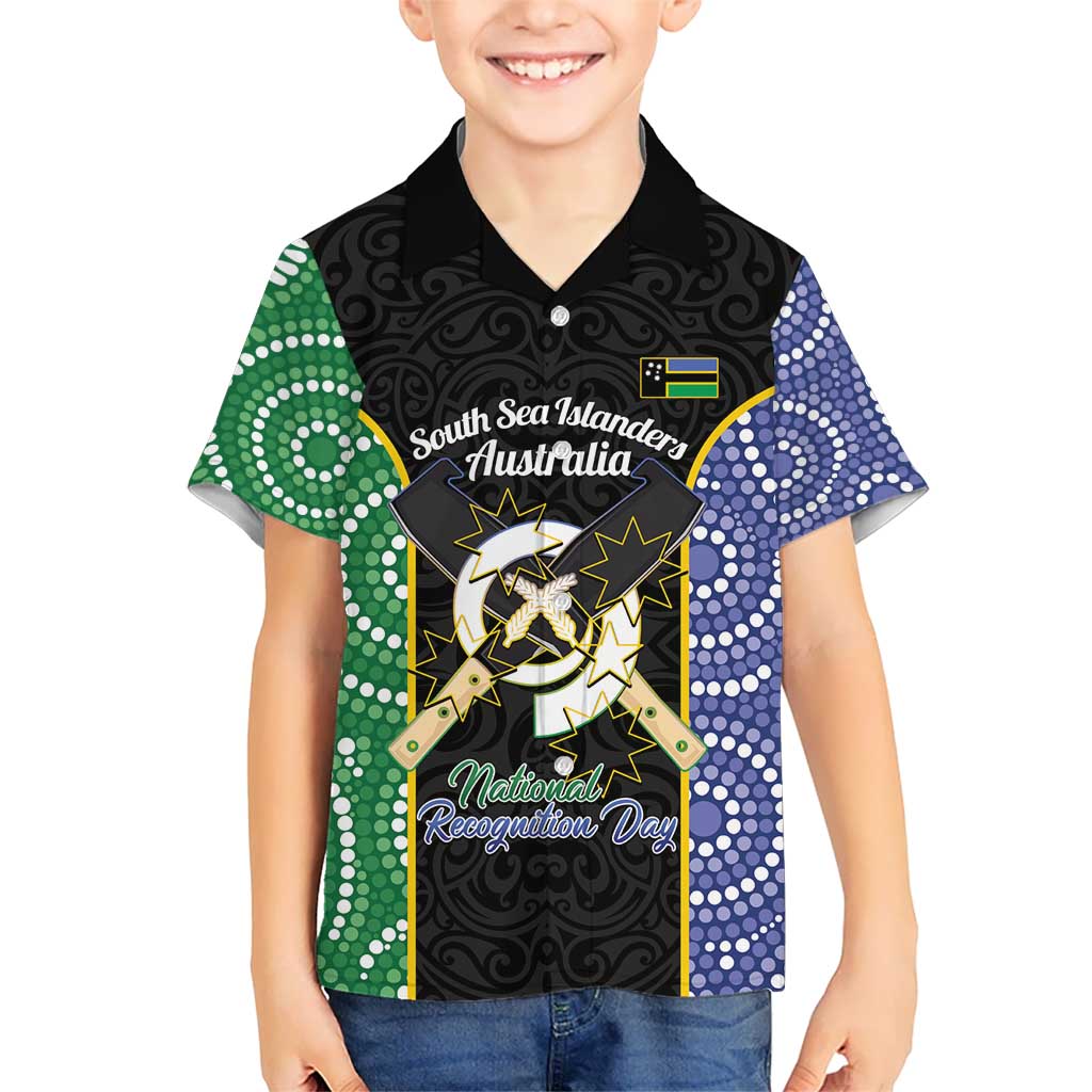 Personalised South Sea Islanders National Recognition Day Hawaiian Shirt Australia Aboriginal Vanuatu Pig Tusk