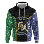 Personalised South Sea Islanders National Recognition Day Hoodie Australia Aboriginal Vanuatu Pig Tusk