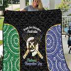 Personalised South Sea Islanders National Recognition Day Quilt Australia Aboriginal Vanuatu Pig Tusk