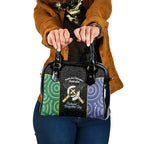 Personalised South Sea Islanders National Recognition Day Shoulder Handbag Australia Aboriginal Vanuatu Pig Tusk
