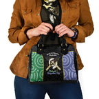 Personalised South Sea Islanders National Recognition Day Shoulder Handbag Australia Aboriginal Vanuatu Pig Tusk
