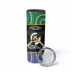 Personalised South Sea Islanders National Recognition Day Skinny Tumbler Australia Aboriginal Vanuatu Pig Tusk